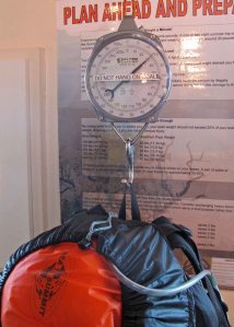 Backcountry Office scale 