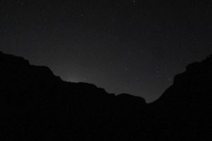 Moon rise from the Colorado River 