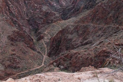 Devil's Corkscrew on Bright Angel Trail 