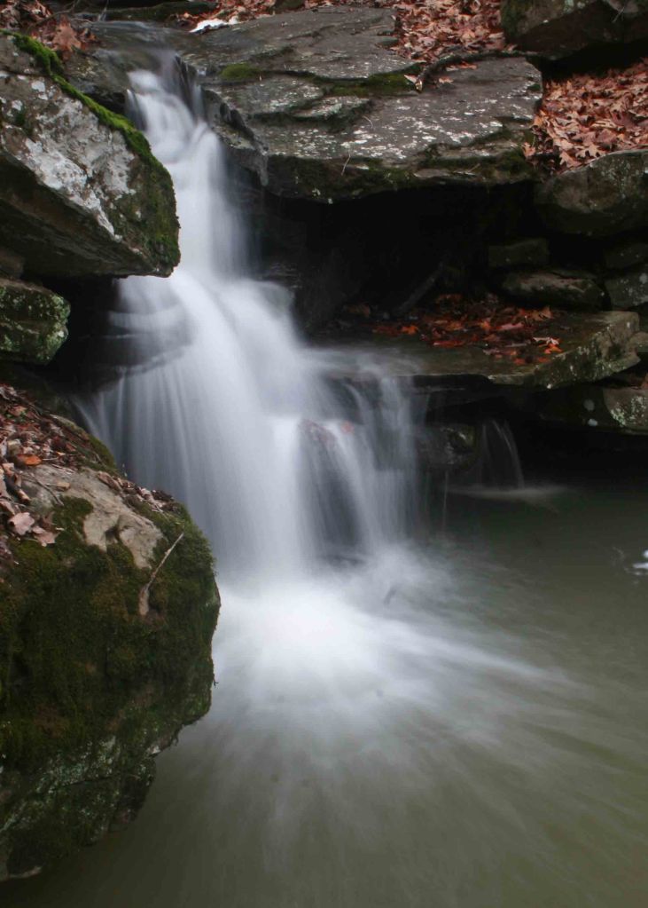 Small cascade below Harry McWater Falls 