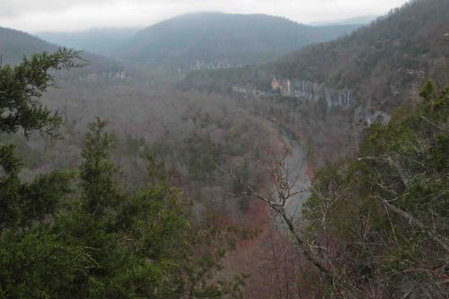Buffalo River from the trail. 