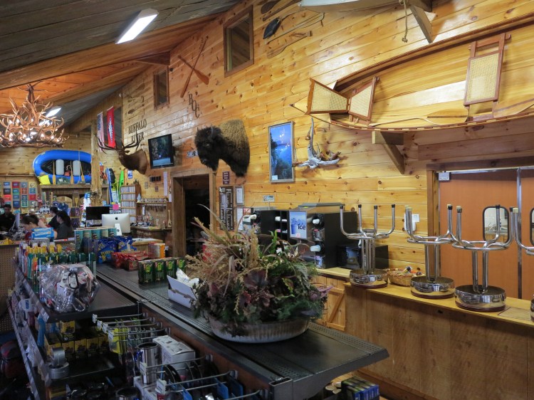 Inside the Buffalo Outdoor Center