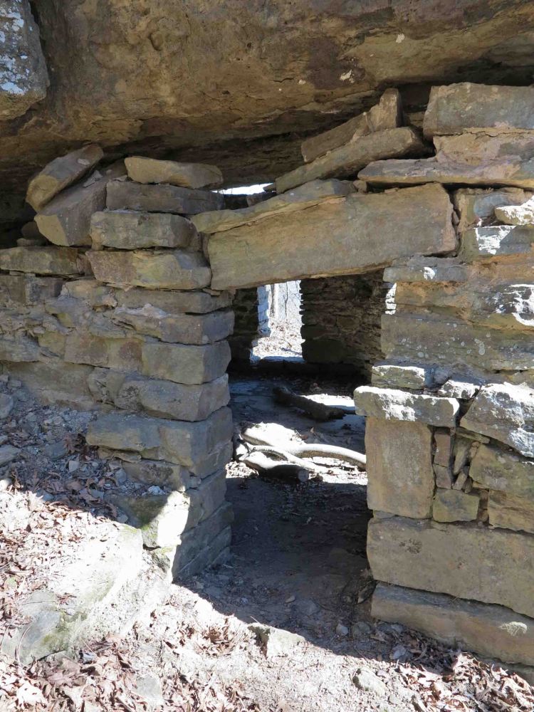 Back door of the Rock House 