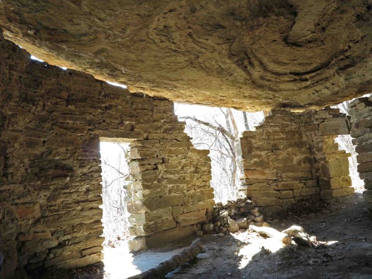 Inside the Rock House 