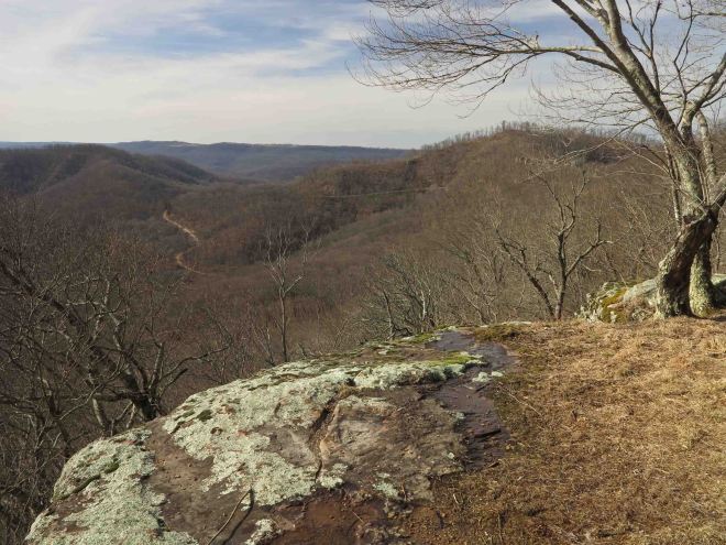 West side of White Rock Mountain