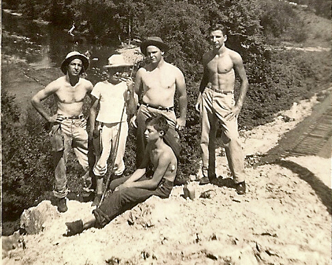 JC Warnock and friends in Hot Springsr