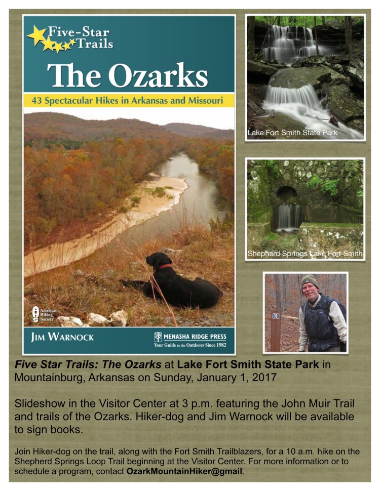 Five Star Trails Poster 1216 Lake Fort Smith SP